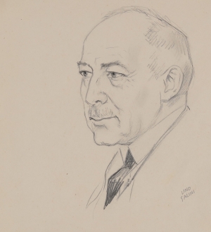 Louis Koch (Zeichnung von Lino Salini)