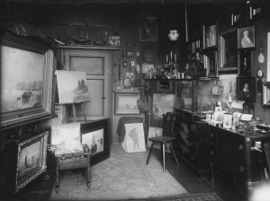 Atelier des Malers Friedrich Ernst Morgenstern