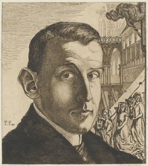 Hans Rose (Radierung von Fritz Pauli)