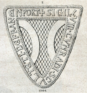 Siegel des Schultheißen Konrad von Sachsenhausen