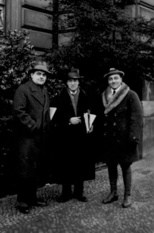 John Gläser, Franz Schreker und Erik Wirl